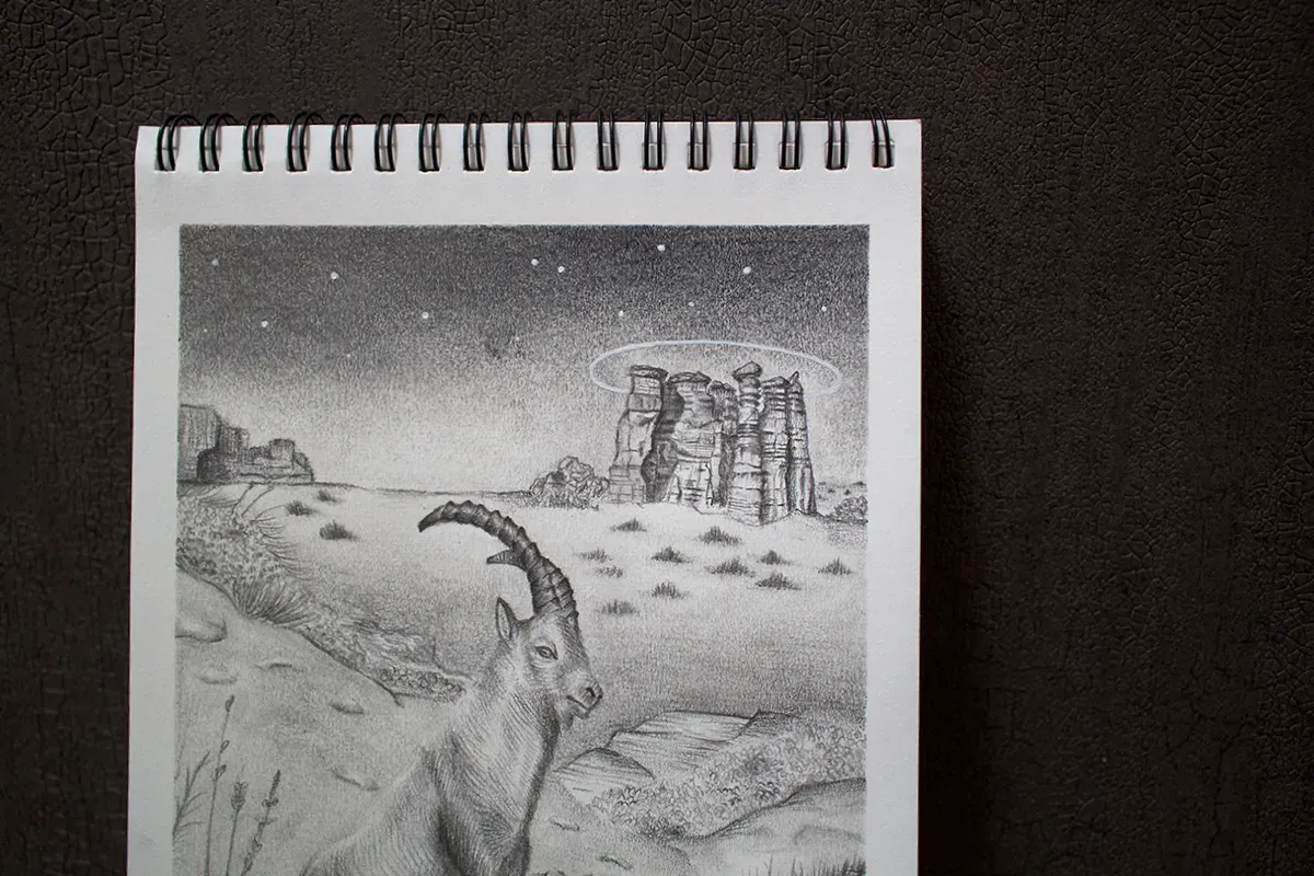 山羊視覺 素描2